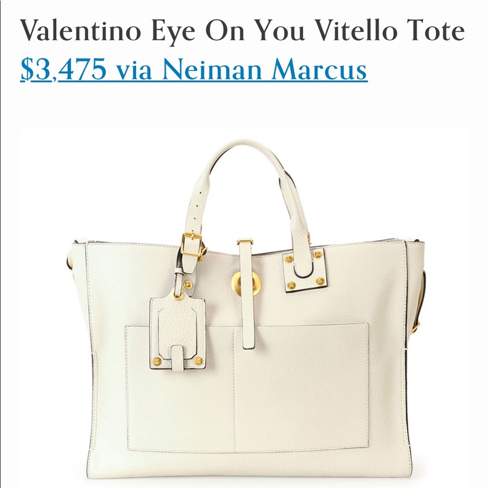 Valentino Garavani Eye on You Vitello leather bag